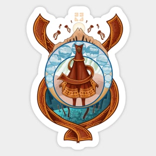 The Traveler Sticker